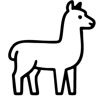 Fauna llama logo